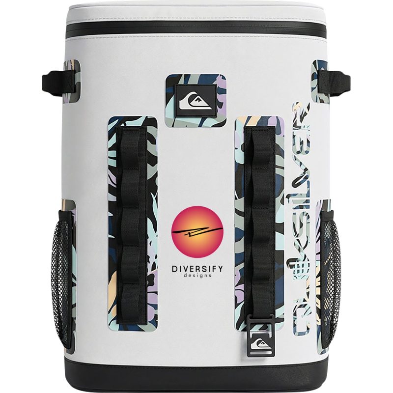 Custom Quiksilver Pro Series Backpack Cooler with Company Logo - Personalized Bulk Corporate Gift - 1