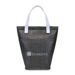 Custom Sami Laminated Recycled Non-Woven Box Cooler - Shadow Fleck with Company Logo - Personalized Bulk Corporate Gift
