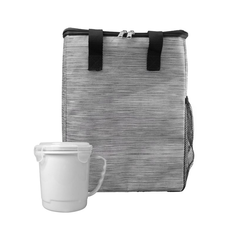 Custom Soup Mug Tote Set with Company Logo - Personalized Bulk Corporate Gift - 3