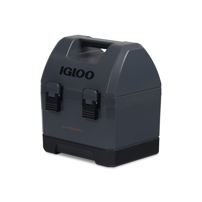 Custom Igloo® Cool Box Cooler - 11 Qt - Tactical Gray with Company Logo - Personalized Bulk Corporate Gift - 7