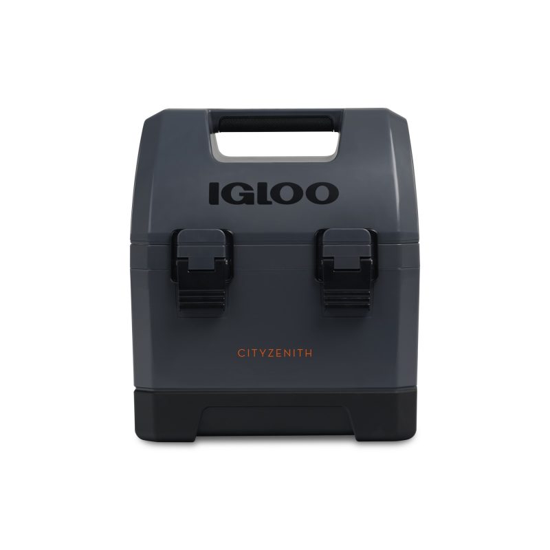 Custom Igloo® Cool Box Cooler - 11 Qt - Tactical Gray with Company Logo - Personalized Bulk Corporate Gift