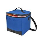Custom Apex Recycled rPET Box Cooler - Royal Blue with Company Logo - Personalized Bulk Corporate Gift - 3