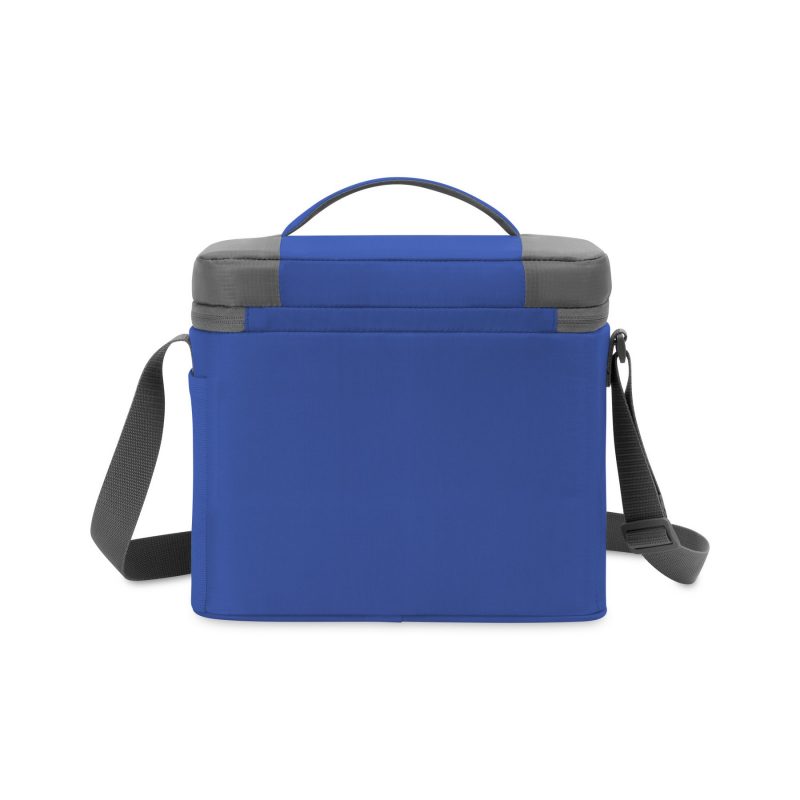 Custom Aspen Box Cooler - Royal Blue with Company Logo - Personalized Bulk Corporate Gift - 2