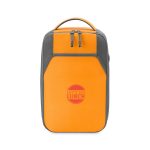Custom Aspen Lunch Bag Cooler - Orange with Company Logo - Personalized Bulk Corporate Gift