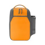 Custom Aspen Lunch Bag Cooler - Orange with Company Logo - Personalized Bulk Corporate Gift - 3