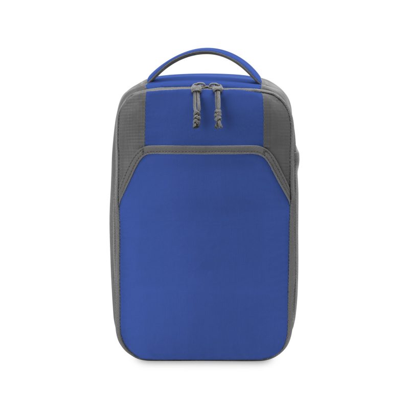 Custom Aspen Lunch Bag Cooler - Royal Blue with Company Logo - Personalized Bulk Corporate Gift - 1