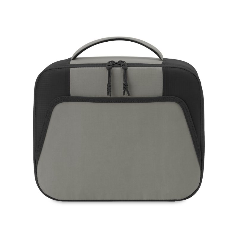 Custom Aspen Lunch Box Cooler - Black with Company Logo - Personalized Bulk Corporate Gift - 1