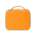 Custom Aspen Lunch Box Cooler - Orange with Company Logo - Personalized Bulk Corporate Gift - 3