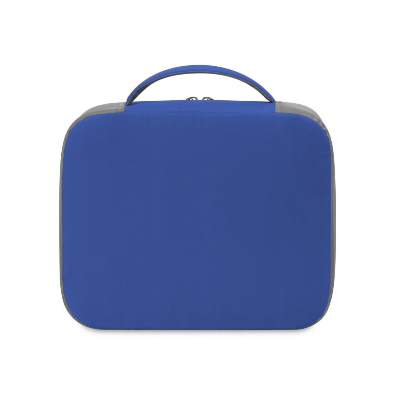 Custom Aspen Lunch Box Cooler - Royal Blue with Company Logo - Personalized Bulk Corporate Gift - 3