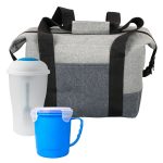 Custom Bay Soup & Salad Picnic Chiller with Company Logo - Personalized Bulk Corporate Gift - 3