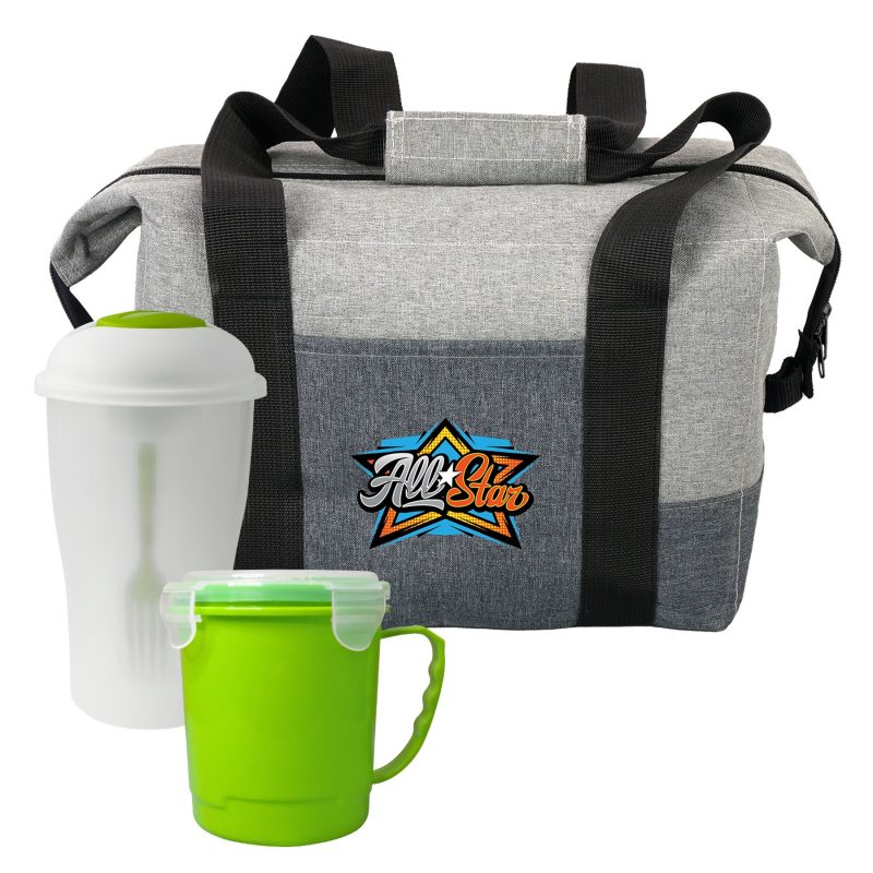 Custom Bay Soup & Salad Picnic Chiller with Company Logo - Personalized Bulk Corporate Gift - 6