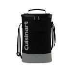 Custom Cuisinart Outdoors Bottle Cooler Tote - Black with Company Logo - Personalized Bulk Corporate Gift - 1