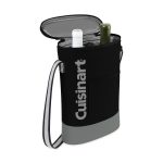 Custom Cuisinart Outdoors Bottle Cooler Tote - Black with Company Logo - Personalized Bulk Corporate Gift - 3