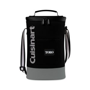 Custom Cuisinart Outdoors Bottle Cooler Tote - Black with Company Logo - Personalized Bulk Corporate Gift