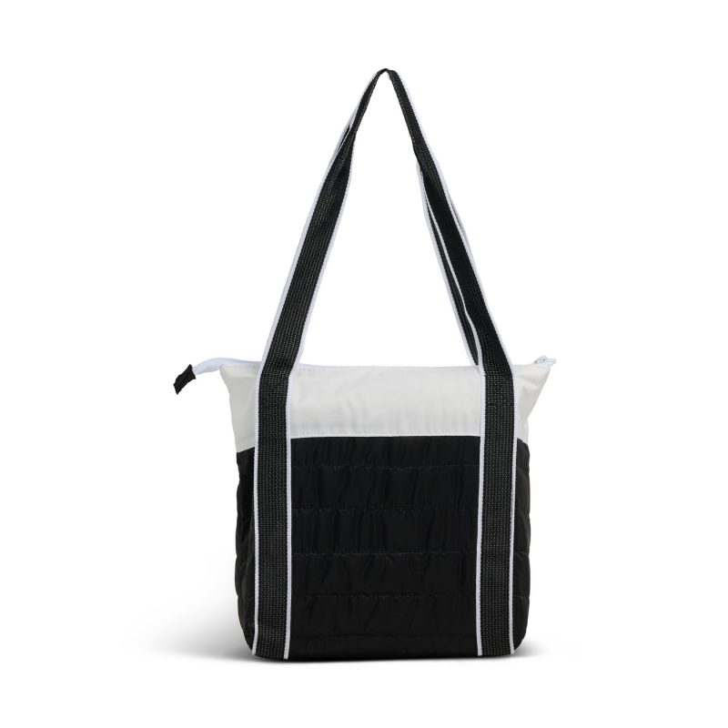 Custom Igloo Daymate Soft Cooler 10 Can - White-Black with Company Logo - Personalized Bulk Corporate Gift - 4