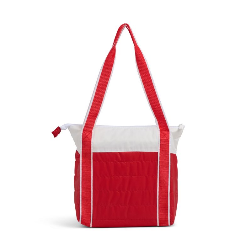 Custom Igloo Daymate Soft Cooler 10 Can - White-Red with Company Logo - Personalized Bulk Corporate Gift - 4