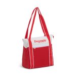 Custom Igloo Daymate Soft Cooler 10 Can - White-Red with Company Logo - Personalized Bulk Corporate Gift - 7
