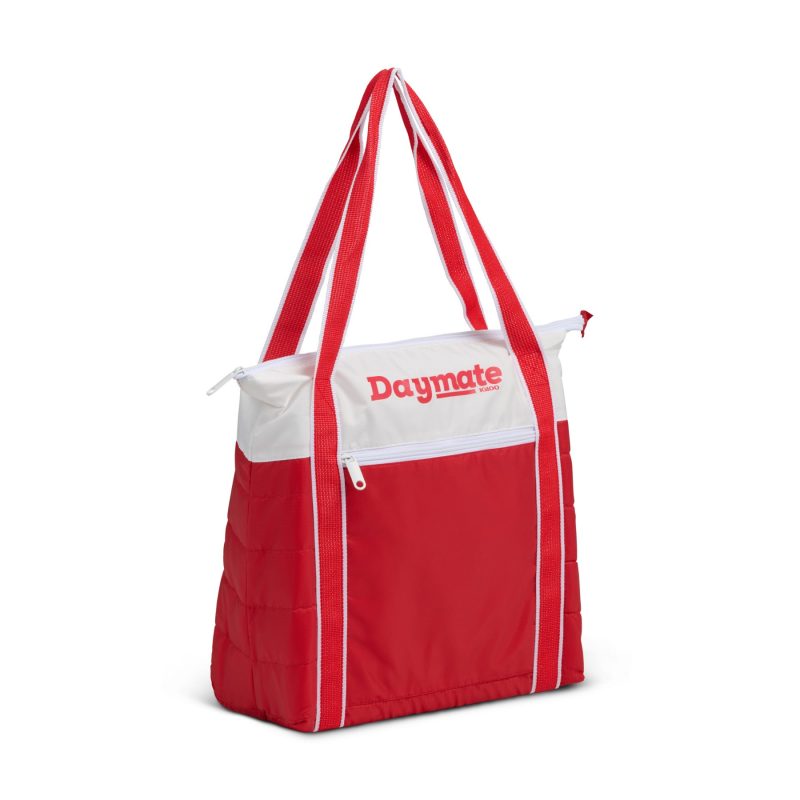 Custom Igloo Daymate Soft Cooler 15 Can - White-Red with Company Logo - Personalized Bulk Corporate Gift - 6