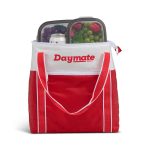 Custom Igloo Daymate Soft Cooler 15 Can - White-Red with Company Logo - Personalized Bulk Corporate Gift - 9