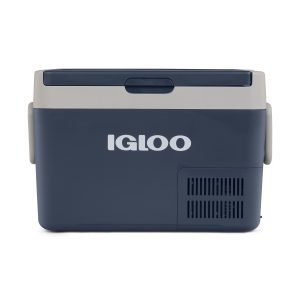 Custom Igloo ICF32 Active Cooling Cooler - Rugged Blue with Company Logo - Personalized Bulk Corporate Gift