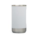 Custom Igloo Recycled Stainless Steel Universal Coolmate - White with Company Logo - Personalized Bulk Corporate Gift - 4