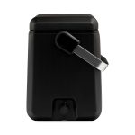 Custom Igloo Tag Along High Rise Cooler - Black with Company Logo - Personalized Bulk Corporate Gift - 8