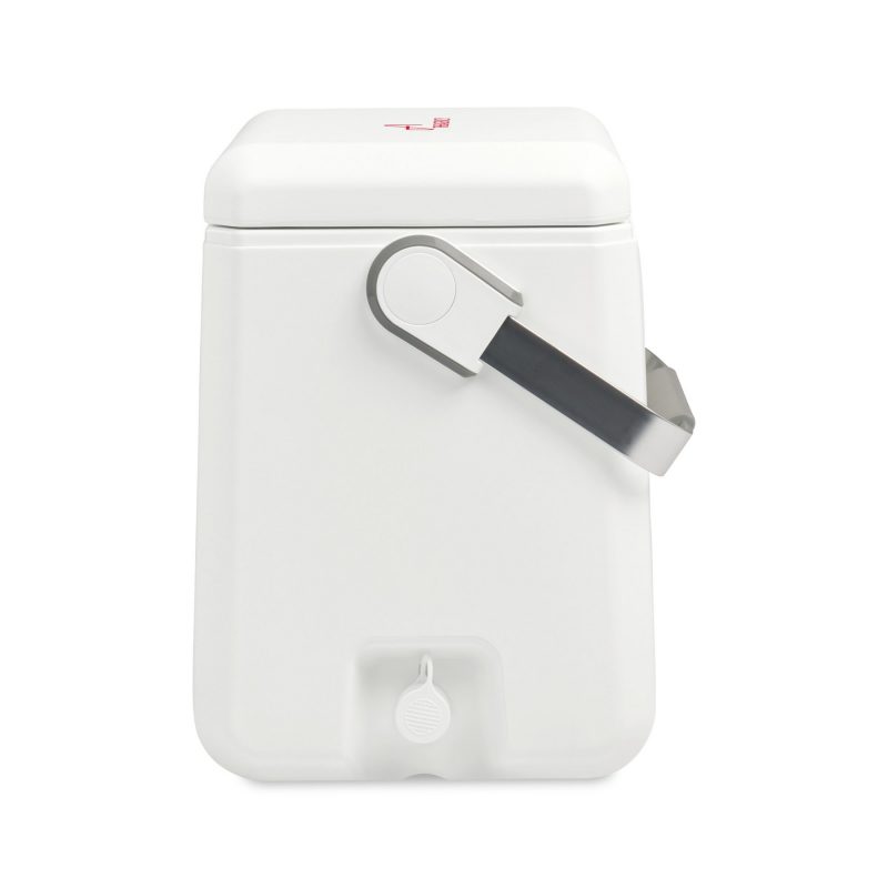 Custom Igloo Tag Along High Rise Cooler - White with Company Logo - Personalized Bulk Corporate Gift - 2