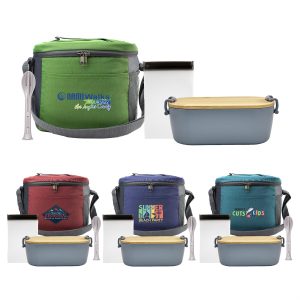 Custom Modern Bamboo Lunch Box