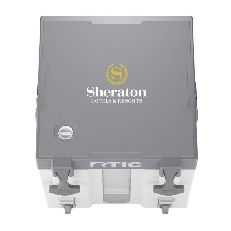 Custom RTIC Halftime Water Cooler 3 Gallon with Company Logo - Personalized Bulk Corporate Gift - 2