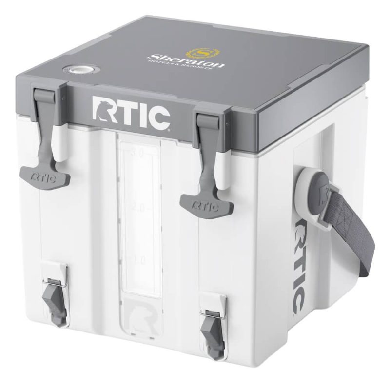 Custom RTIC Halftime Water Cooler 3 Gallon with Company Logo - Personalized Bulk Corporate Gift