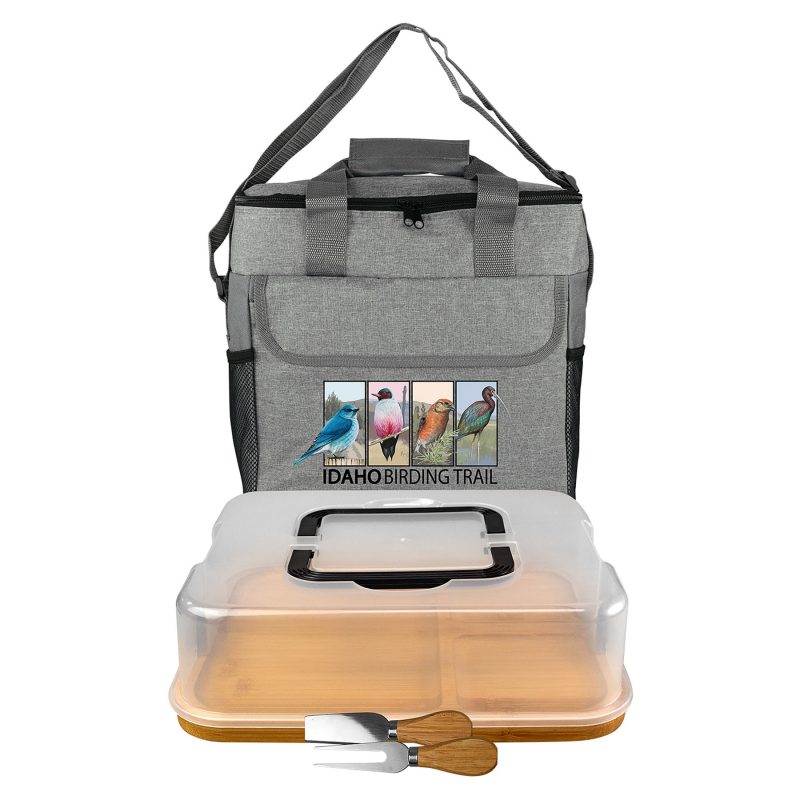 Custom Ridge Charcuterie Set with Company Logo - Personalized Bulk Corporate Gift - 3