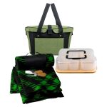 Custom Ridge Cooler Charcuterie Set with Company Logo - Personalized Bulk Corporate Gift - 4