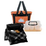 Custom Ridge Cooler Charcuterie Set with Company Logo - Personalized Bulk Corporate Gift - 9