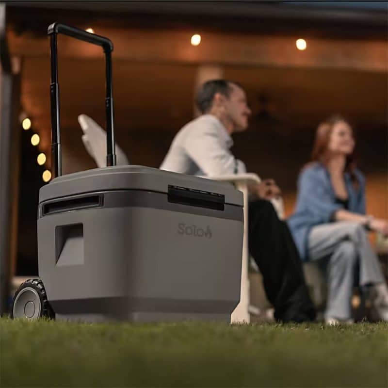 Custom Solo Stove Windchill 30 Cooler + Mobile A/C with Company Logo - Personalized Bulk Corporate Gift - 7