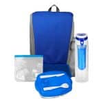 Custom Zippy Cooler Lunch & Drink Set with Company Logo - Personalized Bulk Corporate Gift - 2