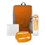 Custom Zippy Cooler Lunch & Drink Set with Company Logo - Personalized Bulk Corporate Gift - 9