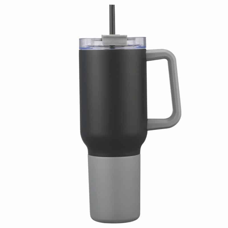 Custom 3-in-1 Stainless Steel 20 oz Tumbler and Cooler with Handle with Company Logo - Personalized Bulk Corporate Gift - 2