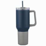 Custom 3-in-1 Stainless Steel 20 oz Tumbler and Cooler with Handle with Company Logo - Personalized Bulk Corporate Gift - 4