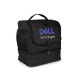 Custom ChillMate Double Deck Lunch Bag w/Mesh Pockets (Factory Direct) 10-12 Weeks with Company Logo - Personalized Bulk Corporate Gift - 4