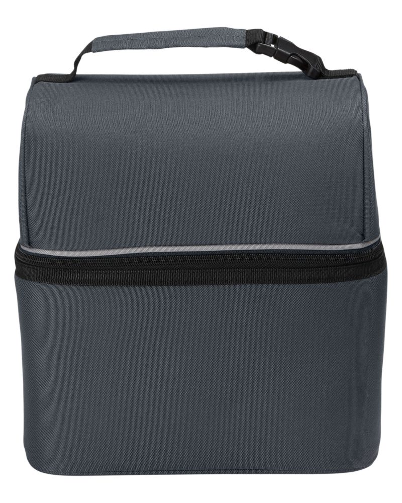 Custom ClimaBlocâ"¢ 8-Can Lunch Cooler Bag. with Company Logo - Personalized Bulk Corporate Gift - 7