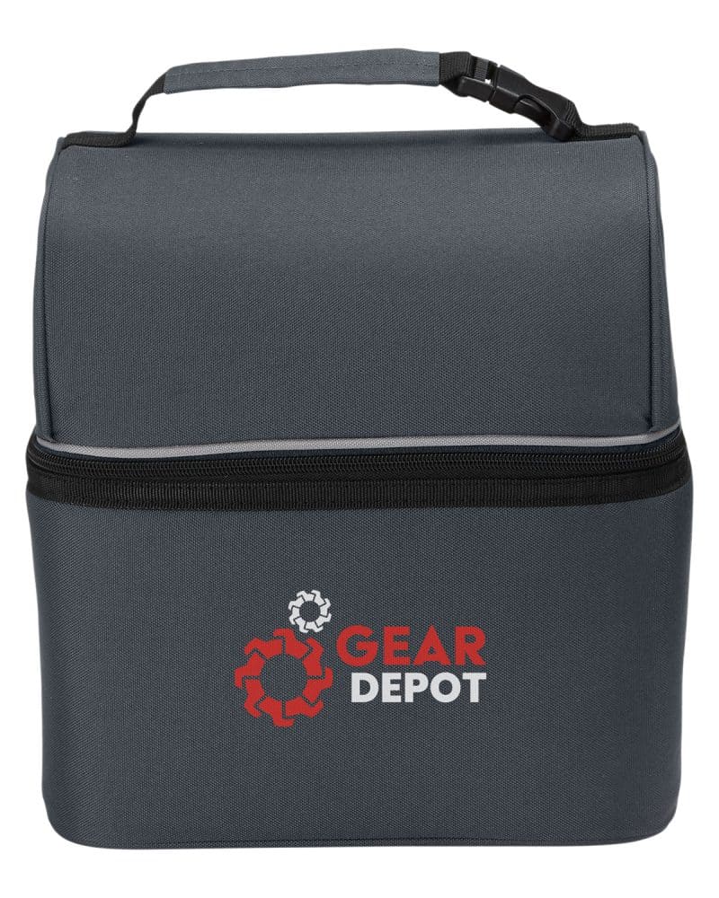 Custom ClimaBlocâ"¢ 8-Can Lunch Cooler Bag. with Company Logo - Personalized Bulk Corporate Gift