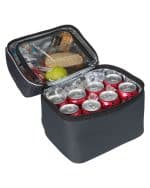 Custom ClimaBlocâ"¢ 8-Can Lunch Cooler Bag. with Company Logo - Personalized Bulk Corporate Gift - 9