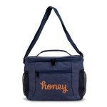 Custom DenimChill Cooler Bag 8-Can (Factory Direct) 10-12 Weeks with Company Logo - Personalized Bulk Corporate Gift - 3
