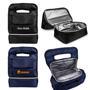 Custom FreshSplit Cooler Bag (Factory Direct) 10-12 Weeks with Company Logo - Personalized Bulk Corporate Gift