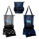 Custom Haven Blanket Tote with Company Logo - Personalized Bulk Corporate Gift
