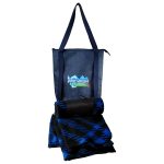 Custom Haven Blanket Tote with Company Logo - Personalized Bulk Corporate Gift - 2