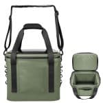 Custom Intrepid Water Resistant 18-can Cooler Bag with Company Logo - Personalized Bulk Corporate Gift - 1