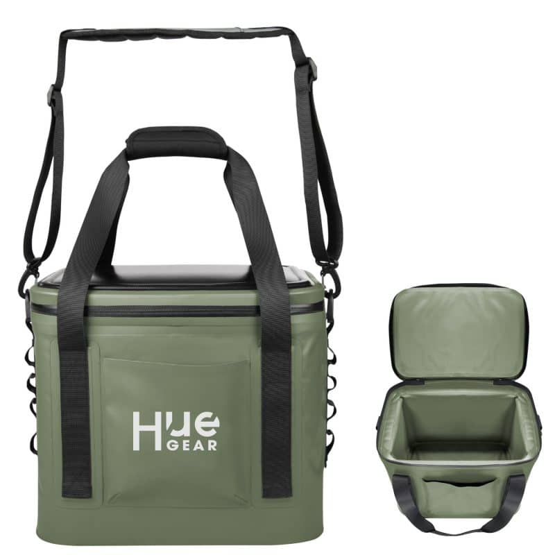 Custom Intrepid Water Resistant 18-can Cooler Bag with Company Logo - Personalized Bulk Corporate Gift - 2