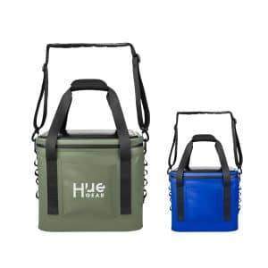 Custom Intrepid Water Resistant 18-can Cooler Bag with Company Logo - Personalized Bulk Corporate Gift