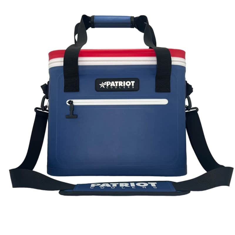 Custom Patriot Glacierpak 24 Can with Company Logo - Personalized Bulk Corporate Gift - 1